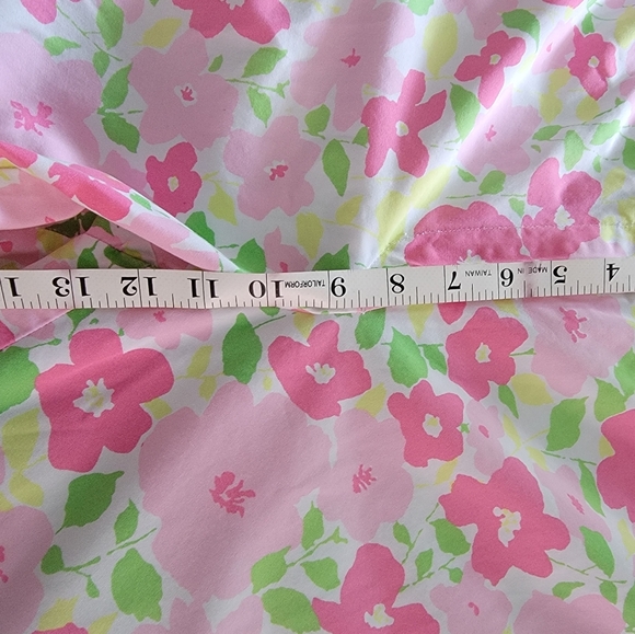 🛍️Floral Pink Women's Pants XL - Picture 7 of 8